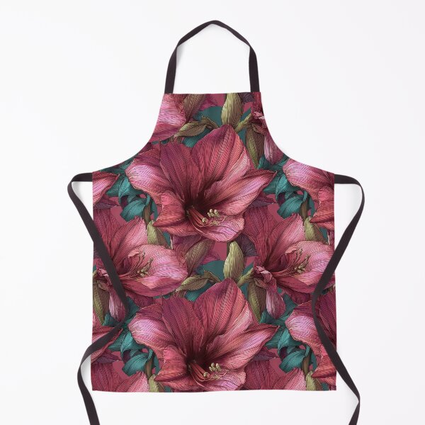 Item preview, Edgy Amaryllis Texture  - Birthday Flower Pattern   - Anniversary Gifts For Husband designed and sold by RoyalStarsPatts.