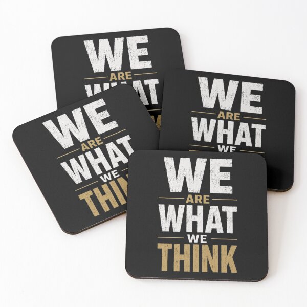 Item preview, We Are What We Think Typography T-Shirt | Motivational Mindset Quote | Minimalist Streetwear Graphic Tee designed and sold by v6ziix.
