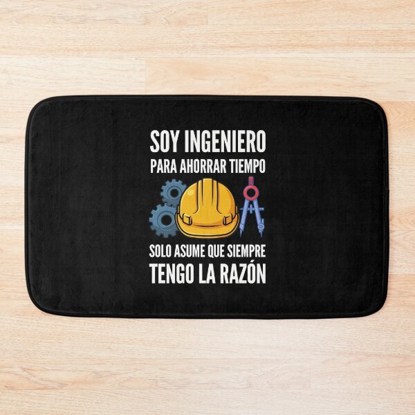 Item preview, SOY INGENIERO PARA AHORRAR TIEMPO SOLO ASUME QUE SIEMPRE TENGO LA RAZÓN designed and sold by jkrphoto.