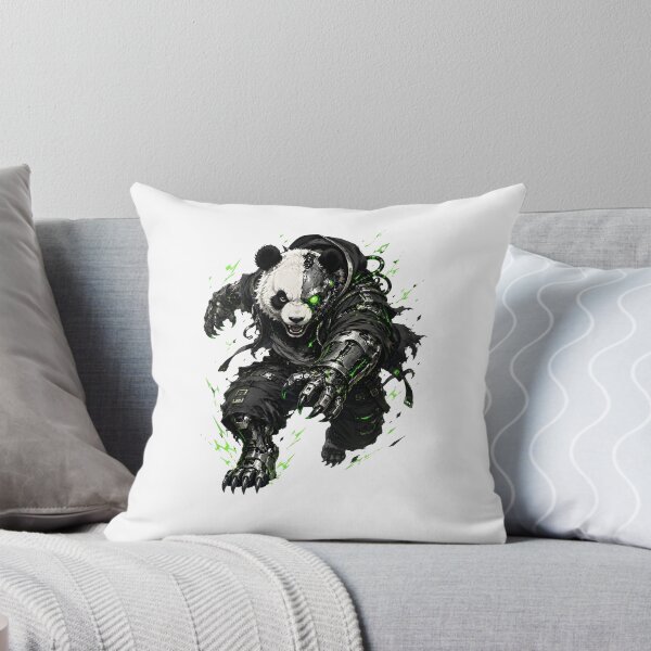 Item preview, Cybernetic Panda Green Robo Warrior designed and sold by Artmares.