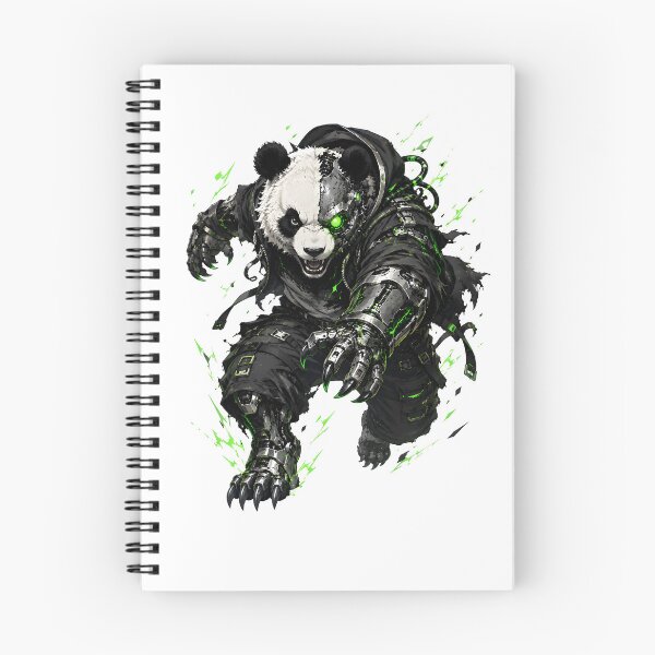 Item preview, Cybernetic Panda Green Robo Warrior designed and sold by Artmares.