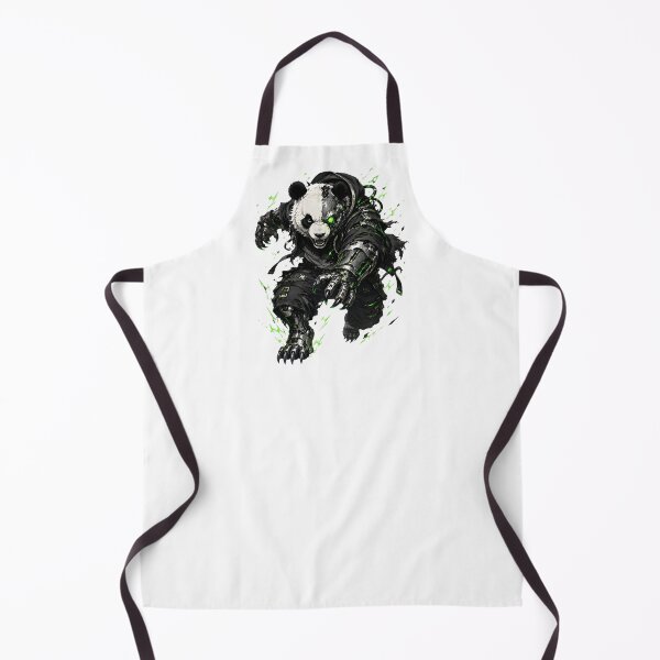 Item preview, Cybernetic Panda Green Robo Warrior designed and sold by Artmares.