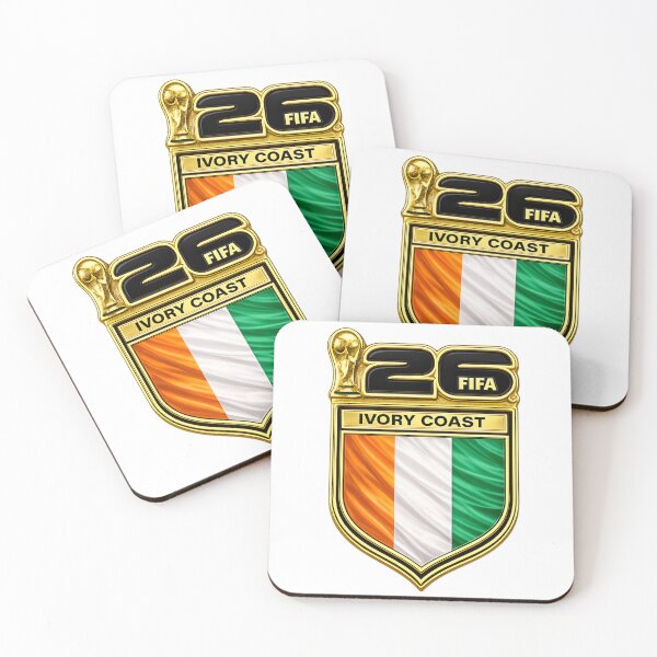 Artikelvorschau, Ivory Coast World Cup 26 entworfen und verkauft von JC's Cards & More.