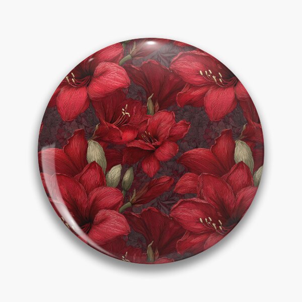 Item preview, Graceful Amaryllis Texture - Tropical Flower Pattern   - Baptism Gifts designed and sold by RoyalStarsPatts.
