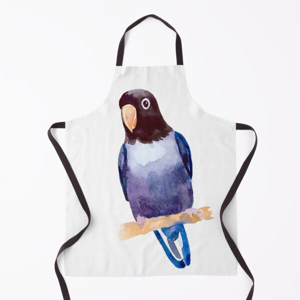 Item preview, exotic africa Parrot lovebird masked watercolor  designed and sold by OrPolly.