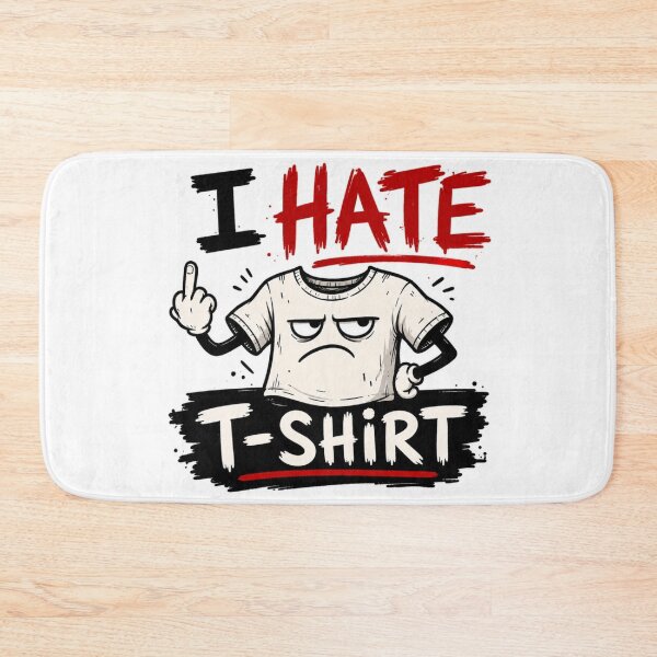 Item preview, I Hate T-shirt designed and sold by thesmokeydogs.