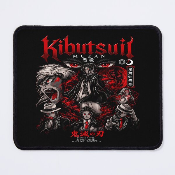 Item preview, Kibutsuji Muzan Eternal Terror - Red Moon Demon King-Dark Aesthetic Design designed and sold by Trinidesigns123.