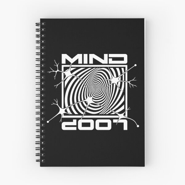 Item preview, Mind Loop Optical Illusion - WHITEOUT- Abstract Rave & Psychedelic Graphic Design designed and sold by UndergroundRavers.