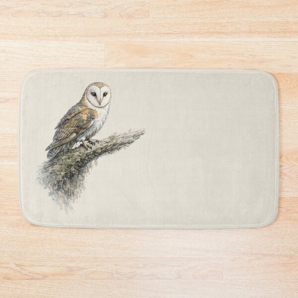 Aperçu de l'œuvre Barn Owl Perched créée et vendue par StudioBloodmoon.
