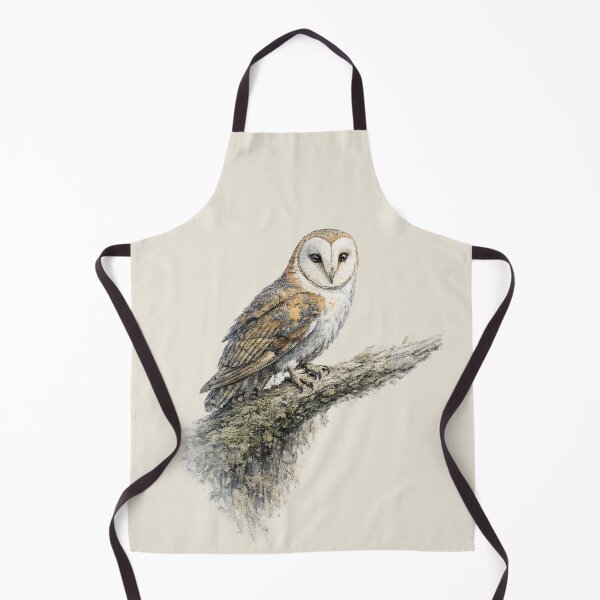 Item preview, Barn Owl Perched designed and sold by StudioBloodmoon.