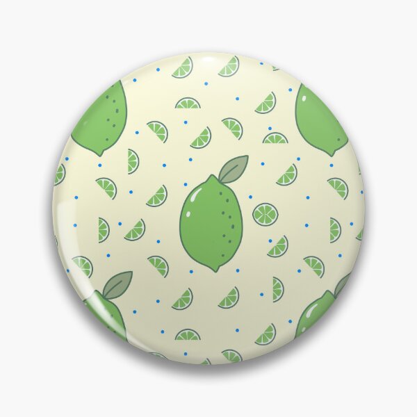 Item preview, Kawaii Lime Seamless pattern with cream background designed and sold by Sugarflumpairy2.