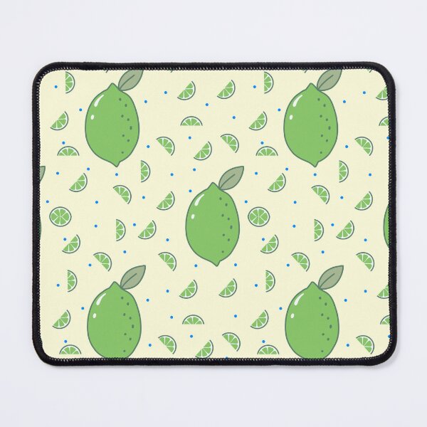 Item preview, Kawaii Lime Seamless pattern with cream background designed and sold by Sugarflumpairy2.