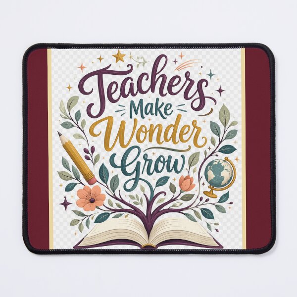 Item preview, Teacher Make Wonder Grow designed and sold by Lab Legend.