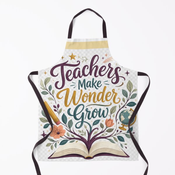Item preview, Teacher Make Wonder Grow designed and sold by Lab Legend.