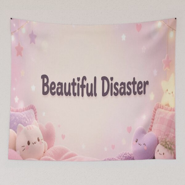 Item preview, "Beautiful Disaster" designed and sold by chateaudebailey.