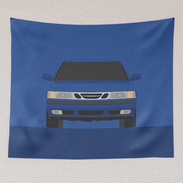 Item preview, Saab 9-3 - Vector drawing designed and sold by yohannlp.