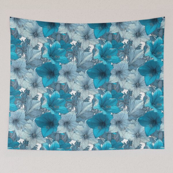 Item preview, Blooming Amaryllis Floral  - Botanical Garden Pattern   - Best Gifts For Dad designed and sold by RoyalStarsPatts.