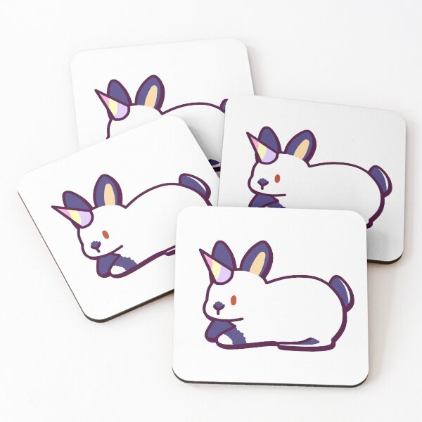 Item preview, Mona the Bunny as a Unicorn – Cute Kawaii-Inspired Design designed and sold by dittoon.