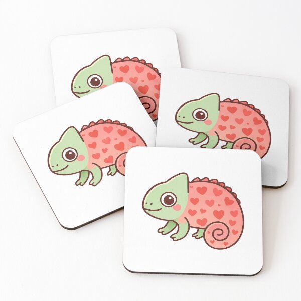 Item preview, Love Changes Everything Chameleon - Valentine Sticker designed and sold by foryouandyours.