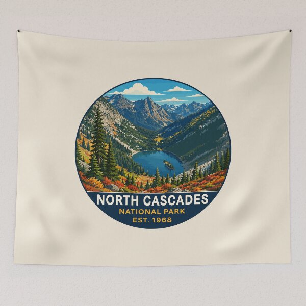 Item preview, North Cascades National Park designed and sold by Gideon Emmerich.