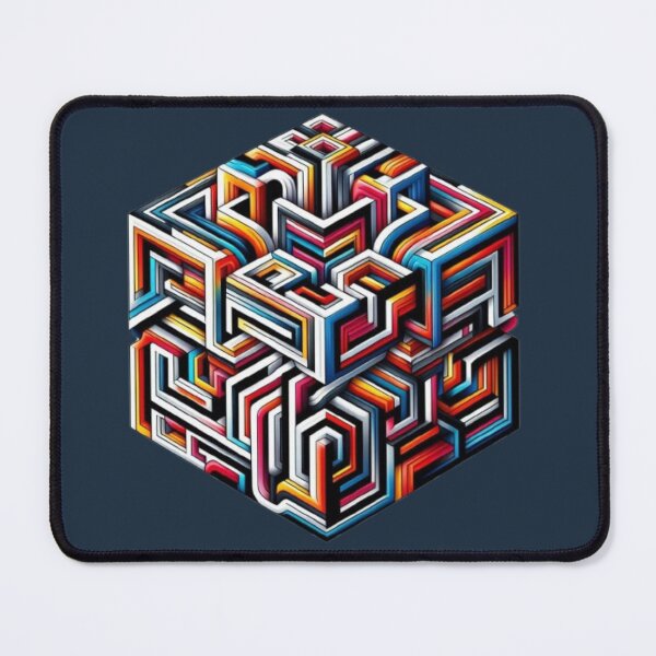Item preview, Chromatic Labyrinth – Infinite Cube designed and sold by Catfcreations.