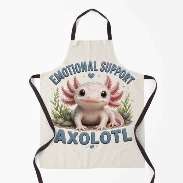 Item preview, Cute Emotional Support Axolotl  designed and sold by Weirdwildco69.