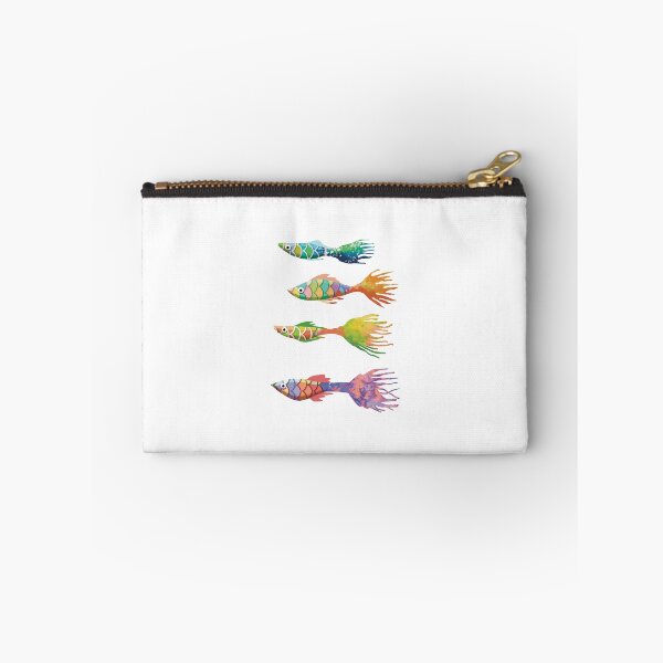 Item preview, Whimsical Rainbow Guppy Tropical fish designed and sold by Karin Taylor.