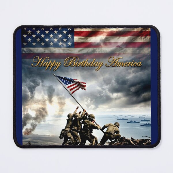 Item preview, Iwa Jima Happy Birthday designed and sold by Kglitch.