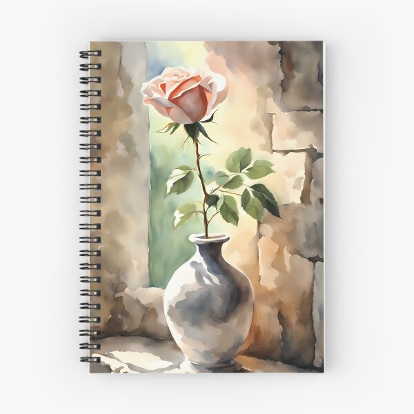 Item preview, Pink Watercolour Rose designed and sold by CalmnessbyChoice.