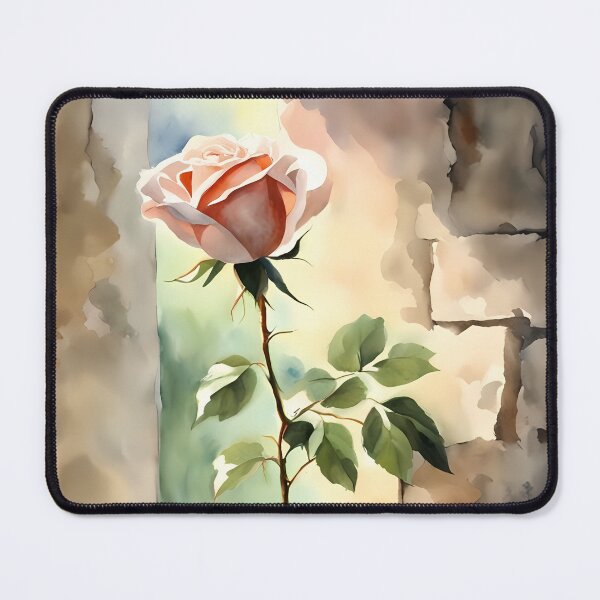 Item preview, Pink Watercolour Rose designed and sold by CalmnessbyChoice.