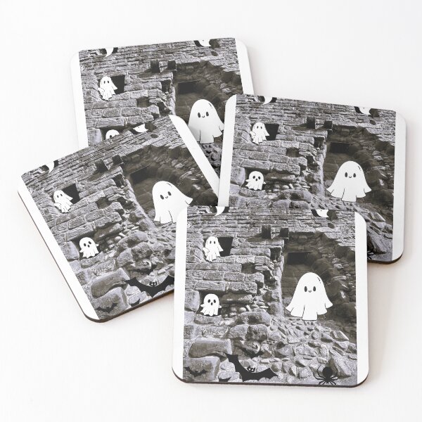 Item preview, Happy little Ghosties designed and sold by Lucy Onions.