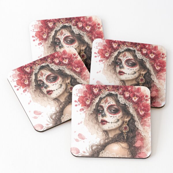 Item preview, Queen of Orchids / La Catrina Collection designed and sold by ValentynaTyshenkoArt.