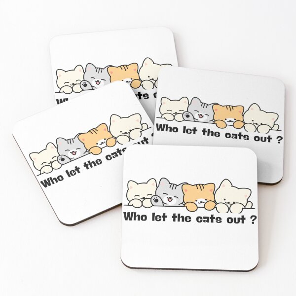 Item preview, Who let the Cats out? designed and sold by Wear your geek.