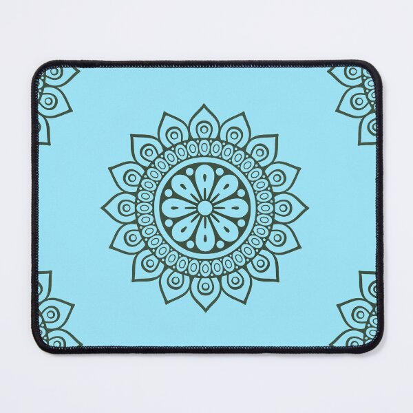 Item preview, Aesthetic Emerald Green Mandala Laurel Wreath designed and sold by Jyoti-Quotes.