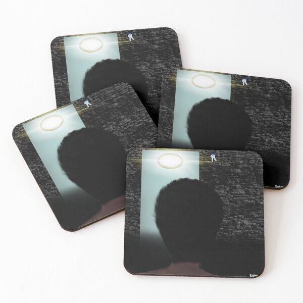 Item preview, Dark Silhouette Abstract Minimalist Concept Art designed and sold by SahmatArt.