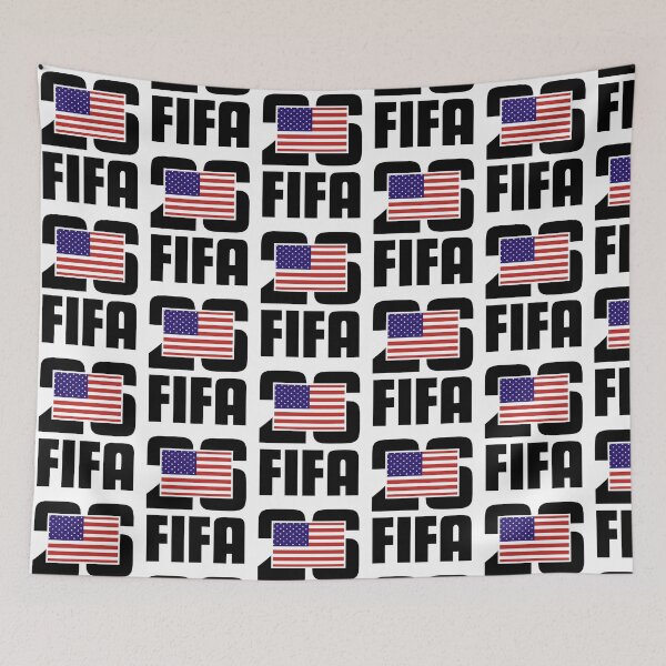 Item preview, FIFA World Cup 2026 - Football Soccer Fan Design USA | The Stars and Stripes designed and sold by JienChan26.