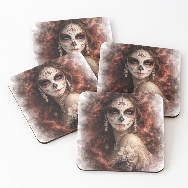 Item preview, Emerging from Mist / La Catrina Collection designed and sold by ValentynaTyshenkoArt.