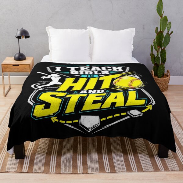 Item preview, I Teach Girls to Hit and Steal Softball Coach designed and sold by Victor Shadehorn.