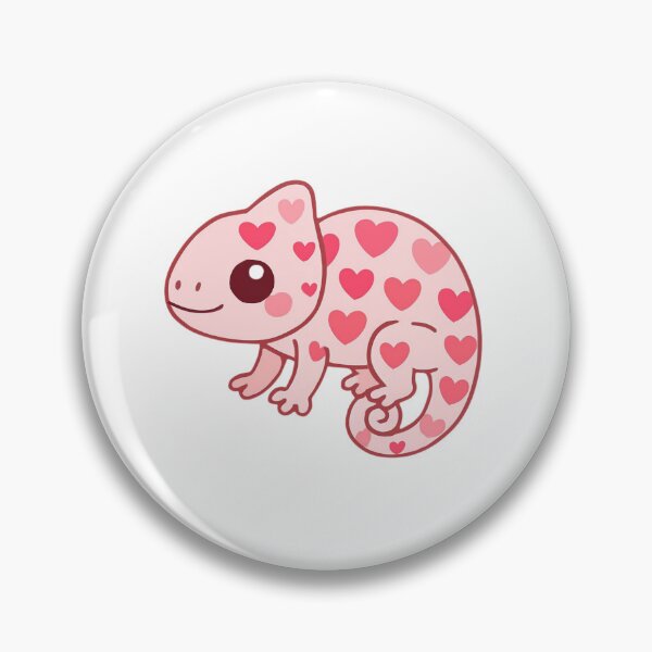 Item preview, Love Changes Everything Chameleon - Valentine Sticker designed and sold by foryouandyours.