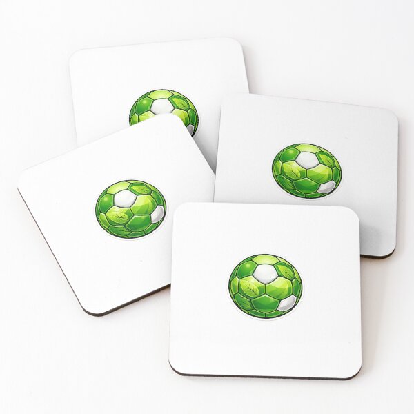Item preview, Natural Eco Green Soccer Ball Leaves designed and sold by Trionda_Shop.