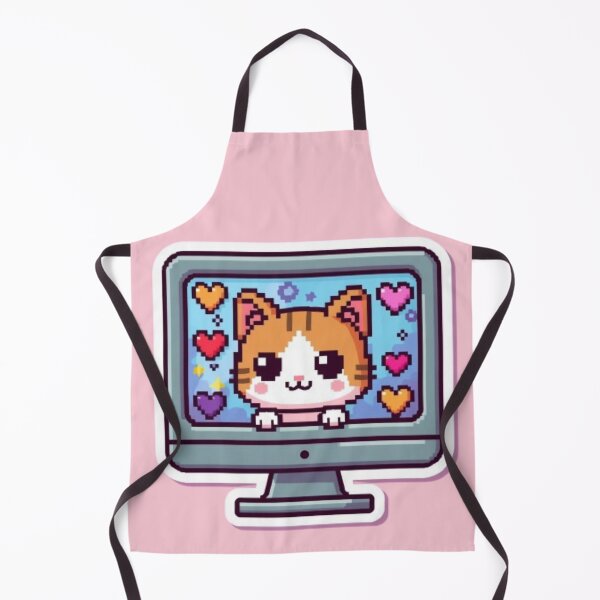 Item preview, Cat.exe Running Gaming Sticker designed and sold by Stylestickers55.