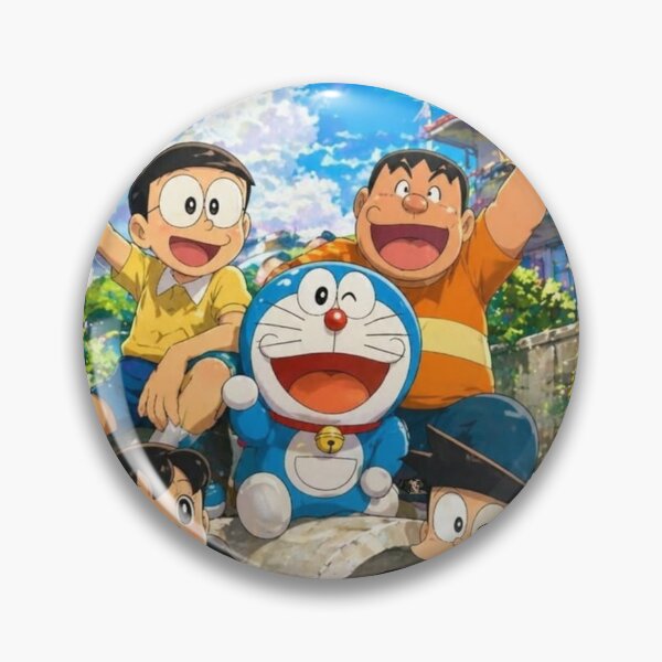 Item preview, Doreamon cute sticker designed and sold by MoodByte .
