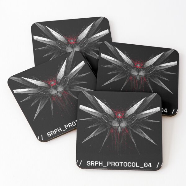 Item preview, SRPH Protocol 04 Techwear Graphic Hoodie - Dystopian Angel Wings designed and sold by VectorForge.