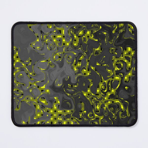 Item preview, Adversarial Black Yellow Pixelated Image designed and sold by Sartoris Art.