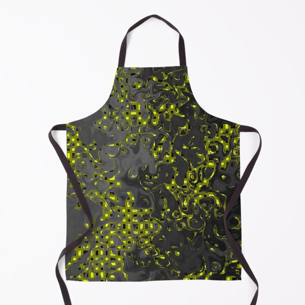 Item preview, Adversarial Black Yellow Pixelated Image designed and sold by Sartoris Art.