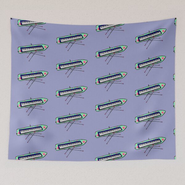 Item preview, Ironing board synthesizer (lilac background) designed and sold by MentaLee.