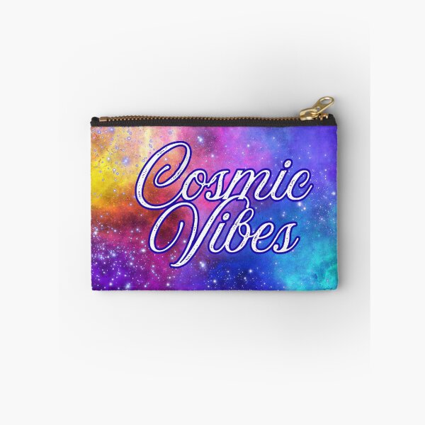 Item preview, Cosmic Vibes Retro Galaxy Nebula Space Typography designed and sold by Violet-Forge.