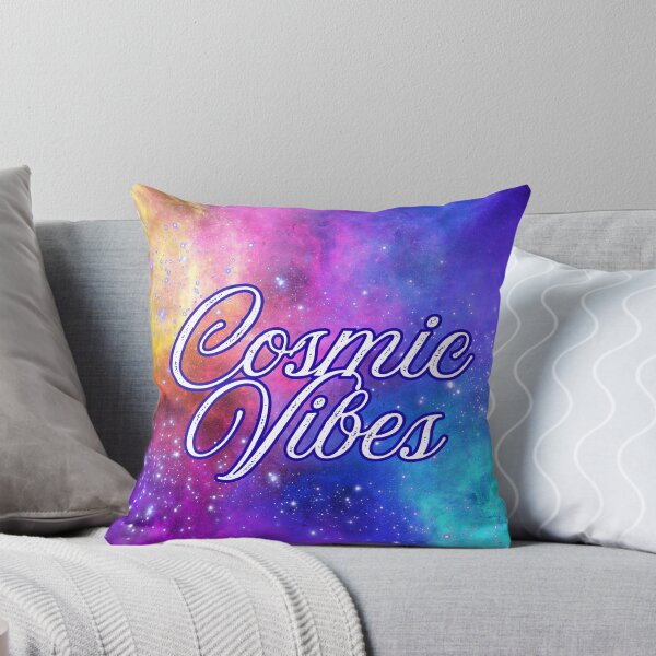 Item preview, Cosmic Vibes Retro Galaxy Nebula Space Typography designed and sold by Violet-Forge.