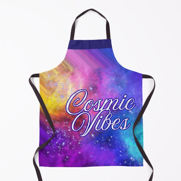 Item preview, Cosmic Vibes Retro Galaxy Nebula Space Typography designed and sold by Violet-Forge.