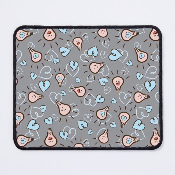 Item preview, Let your light SHINE! Blue and Pink on Grey designed and sold by lisanganart.